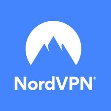 NordVPN Logo des Anbieters in blau.