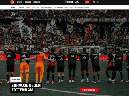 Champions League: Eintracht Frankfurt vs Tottenham Hotspur CL Spiel mit VPN kostenlos schauen