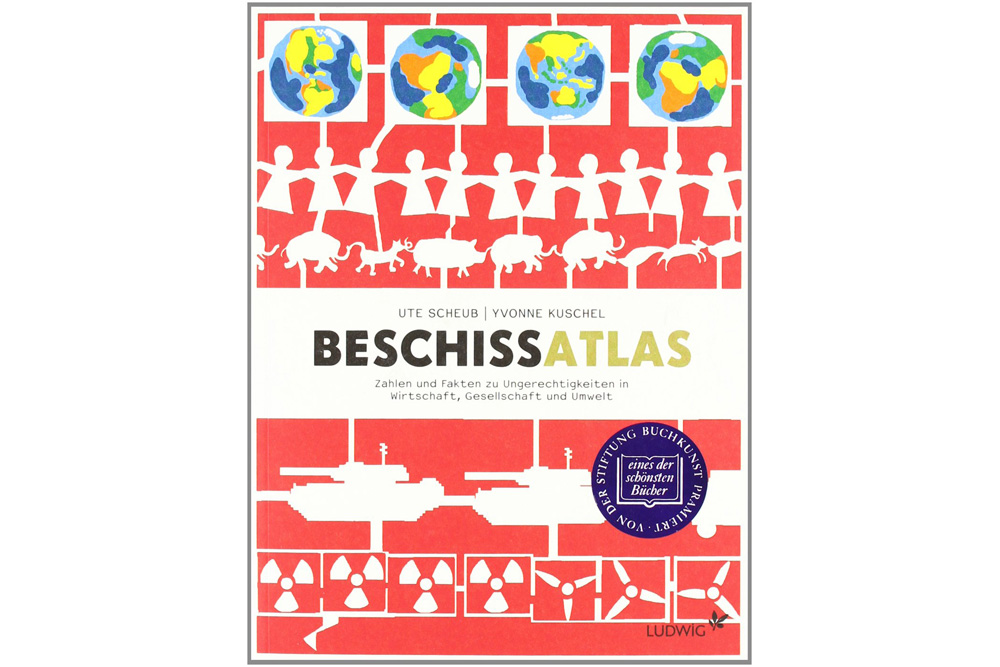 Beschissatlas. Cover: Ludwig Buchverlag