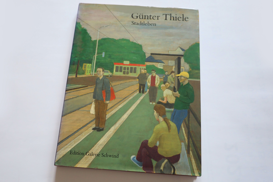 Günter Thiele: Stadtleben. Foto: Ralf Julke