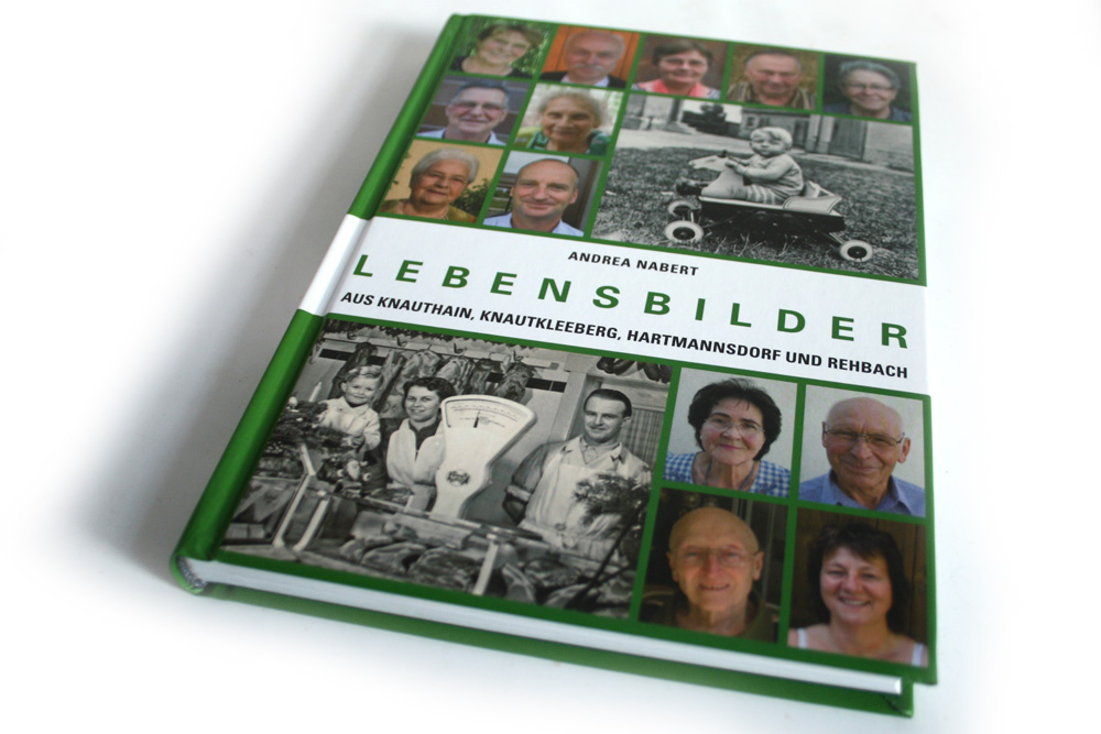 Andrea Nabert: Lebensbilder aus Knauthain, Knautkleeberg, Hartmannsdorf und Rehbach. Band 2. Foto: Ralf Julke