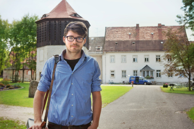 Bohm Baumgarten – einer der Aktivisten. POSA IST DAS NEUE FREI(T)RÄUMER.Dorado