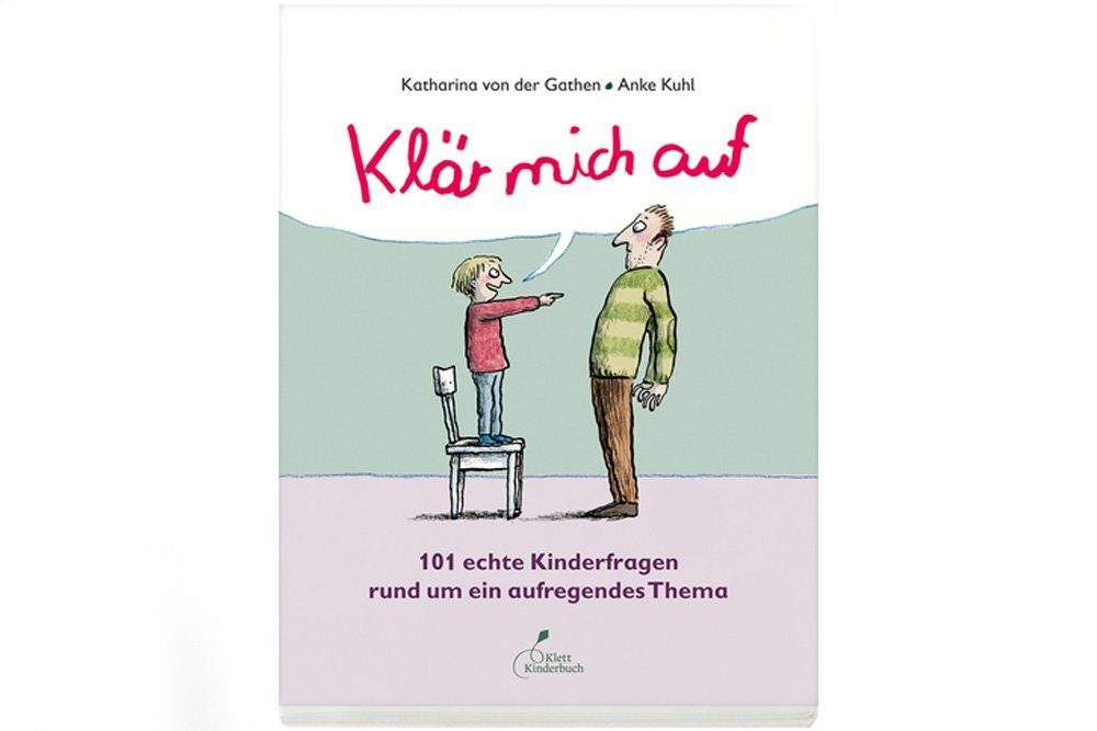 Klär mich auf. Cover: Klett Kinderbuch Verlag