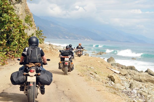 Auf zwei Rädern um die Welt. Foto: privat.