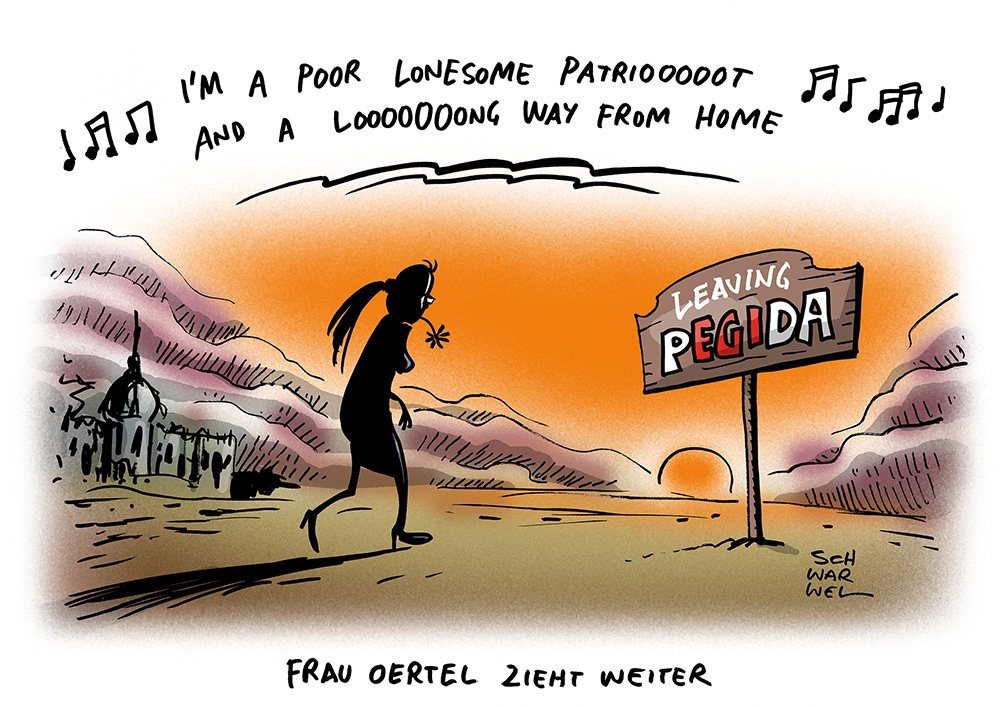 Karikatur: Schwarwel