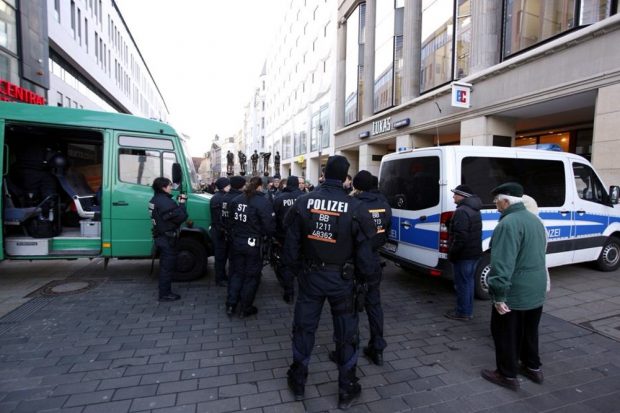 Alles dicht auf der Grimmaischen zum Augustusplatz. Foto: L-IZ.de