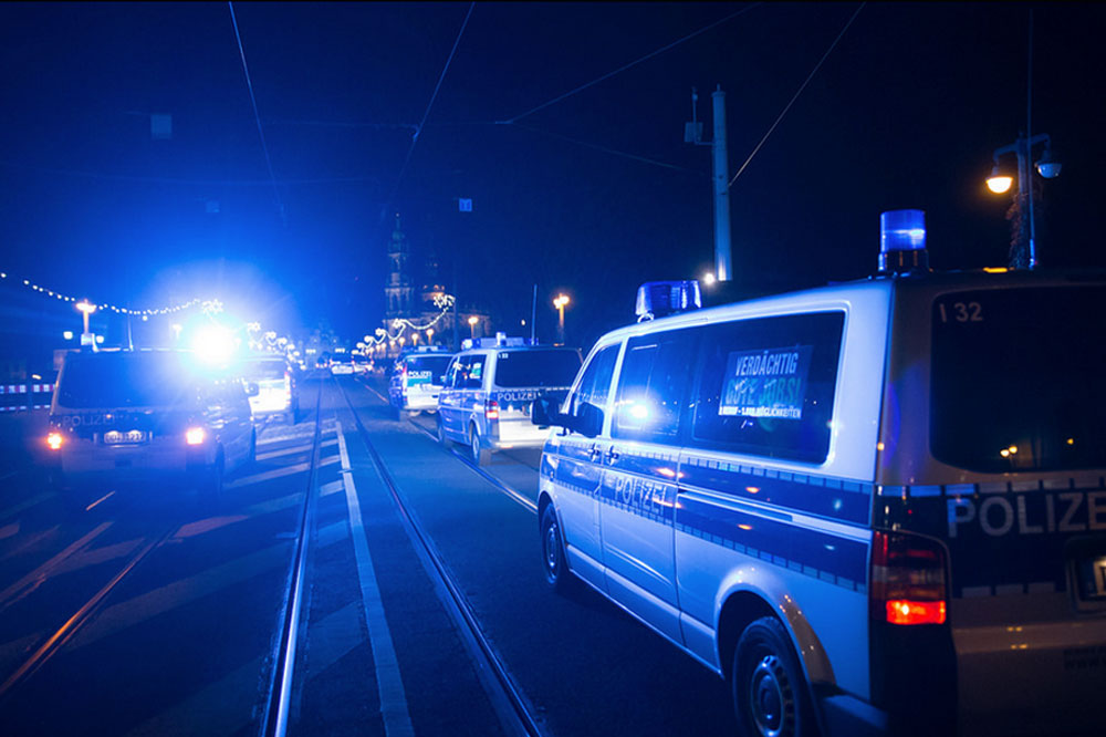 Die sächsische Polizei hat keineswegs weniger zu tun, sondern eher mehr. Foto: Marcus Fischer
