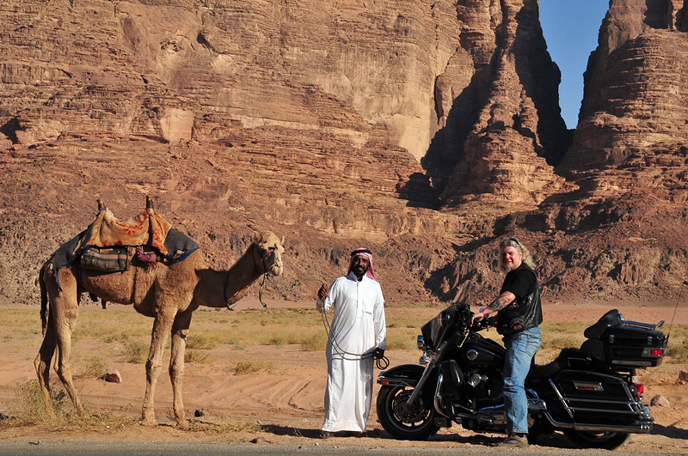 Jeder mit seinen Mitteln - pas de problème. Foto: privat