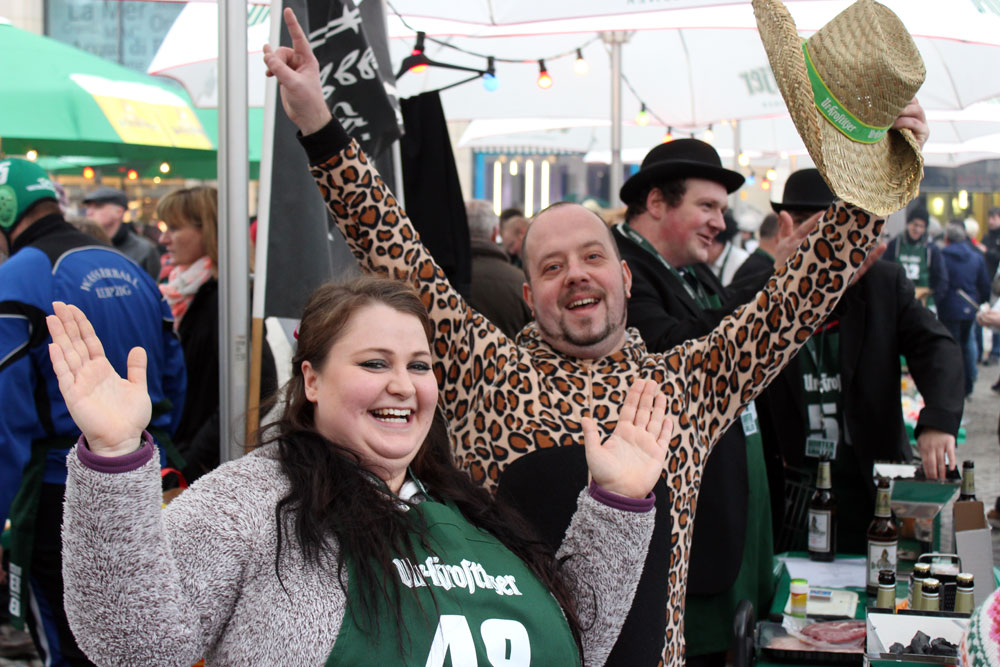 „Geggo“ Klas und seine Holde – Gewonnen! Foto: Volly Tanner