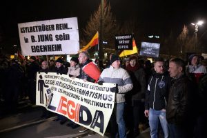 Legida-Demo am 21. Januar in Leipzig Foto: Marcus Fischer