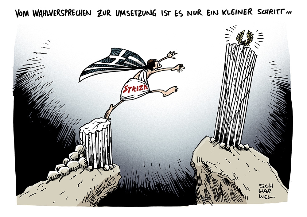 Karikatur: Schwarwel