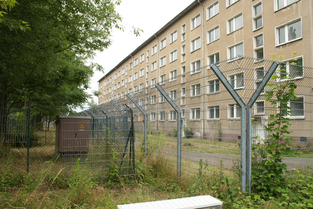 Die zur Sanierung vorgesehene Massenunterkunft Torgauer Straße 290. Foto: Ralf Julke