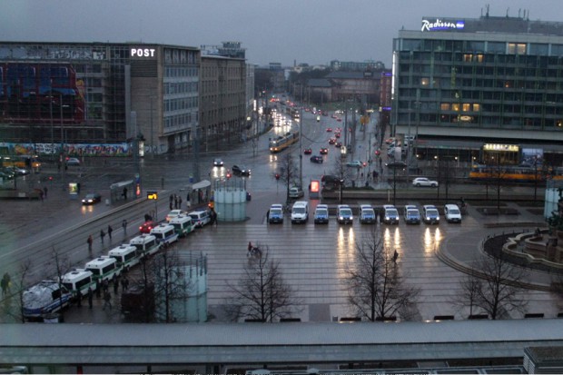 Die Polizei ist vorbereitet. Foto: L-IZ.de