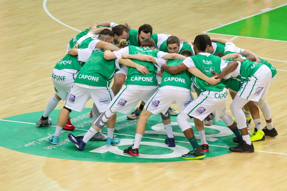 Zielkorrektur bei den Uni-Riesen: Statt Play-Off-Halbfinale heißt es nun Abstieg vermeiden. Foto: Jan Kaefer