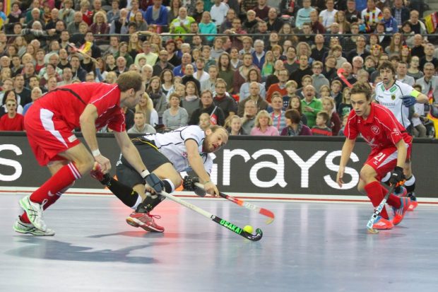 Thilo Stralkowski (#26, D) mit ganzem Einsatz. Foto: Jan Kaefer