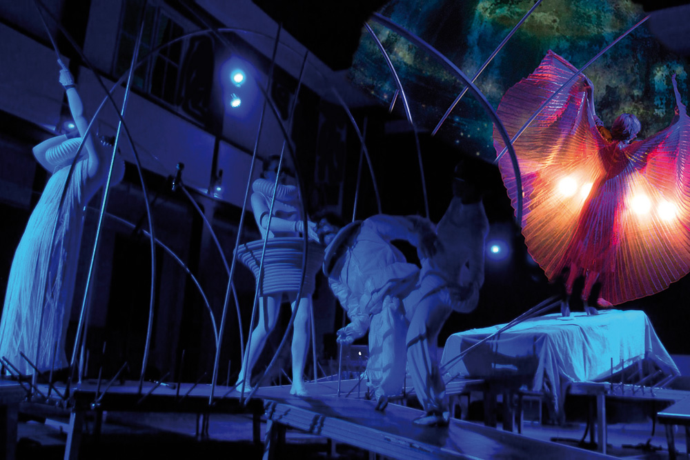 Weltraumoper: Leben auf der Baldrianrakete. Foto: Krause-Zwieback