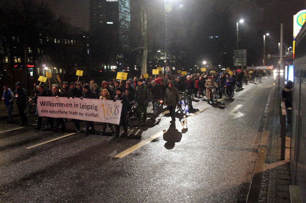 Auch am kommenden Montag wird wieder demonstriert. Foto: L-IZ.de