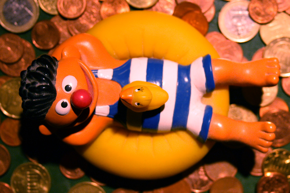 Na, heute schon richtig gebadet? Foto: Ralf Julke