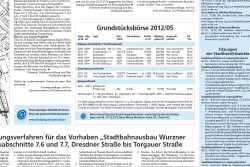 Die Anzeige im Leipziger Amtsblatt vom 29. September 2012. Repro: L-IZ