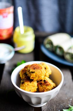 Linsenbällchen. Foto: Maike Klose