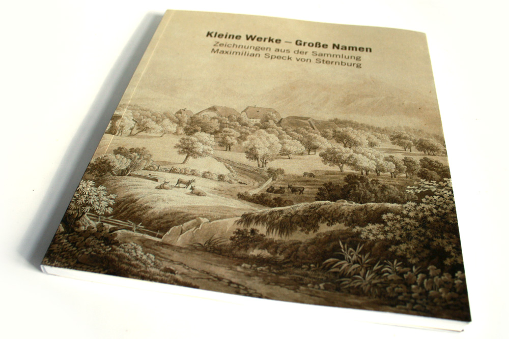 Ausstellungskatalog "Kleine Werke - Große Namen". Foto: Ralf Julke