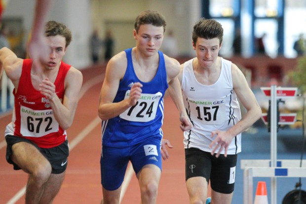 Für Constantin König (mi./SG MoGoNo) wurde es nichts mit einer Finalteilnahme. Foto: Jan Kaefer