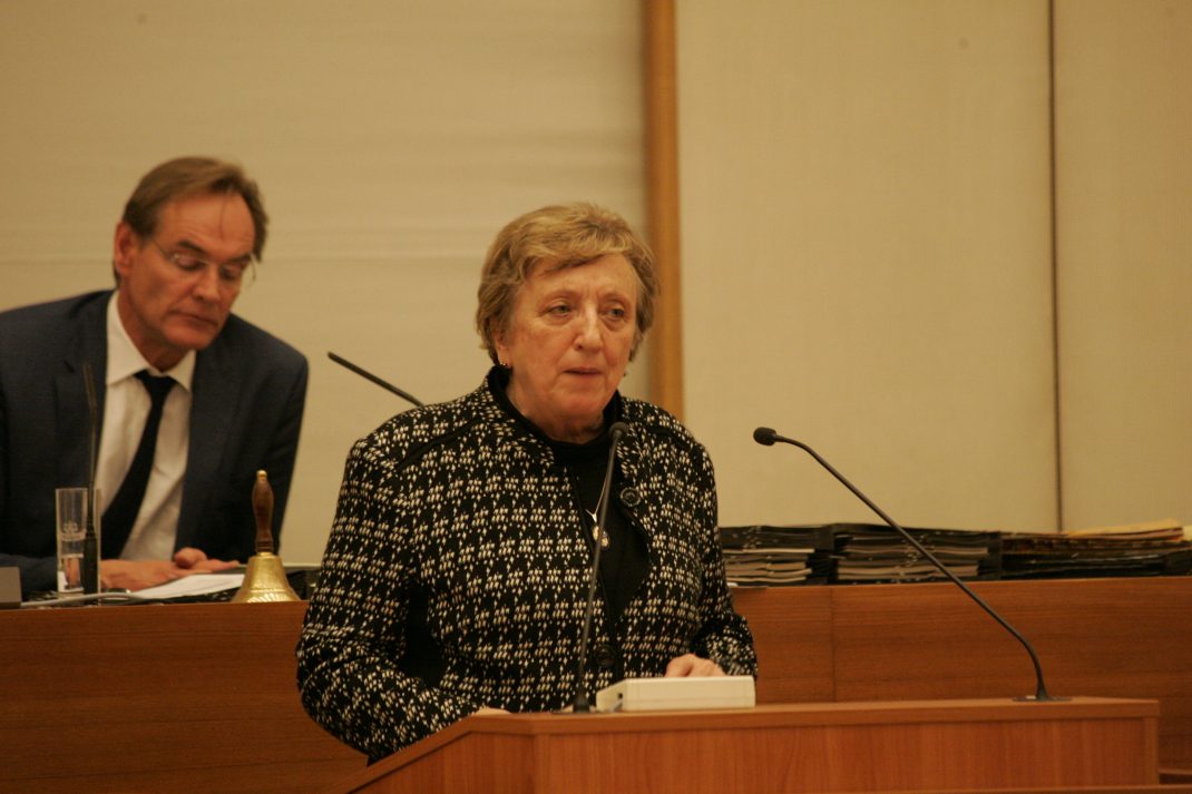 Margitta Hollick (Linke). Foto Sebastian Beyer