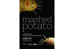 Mashed Potato. Theaterplakat: Tanzlabor Leipzig