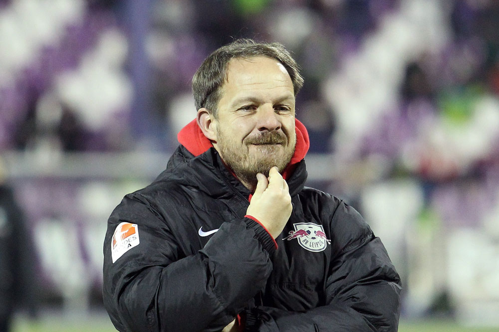 RB Leipzig trennt sich von Coach Zorniger. Foto: Gepa Pictures