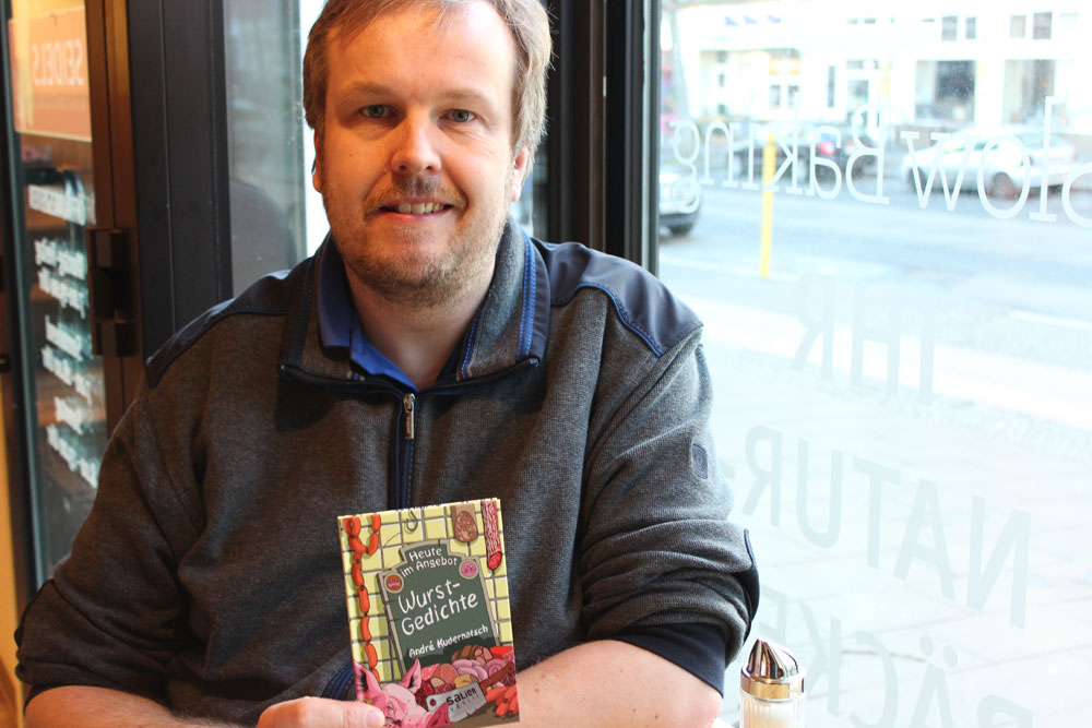 Bastian Salier vom Salier-Verlag: Nicht Wissen vermehren, sondern Bildung erhöhen. Foto: Volly Tanner