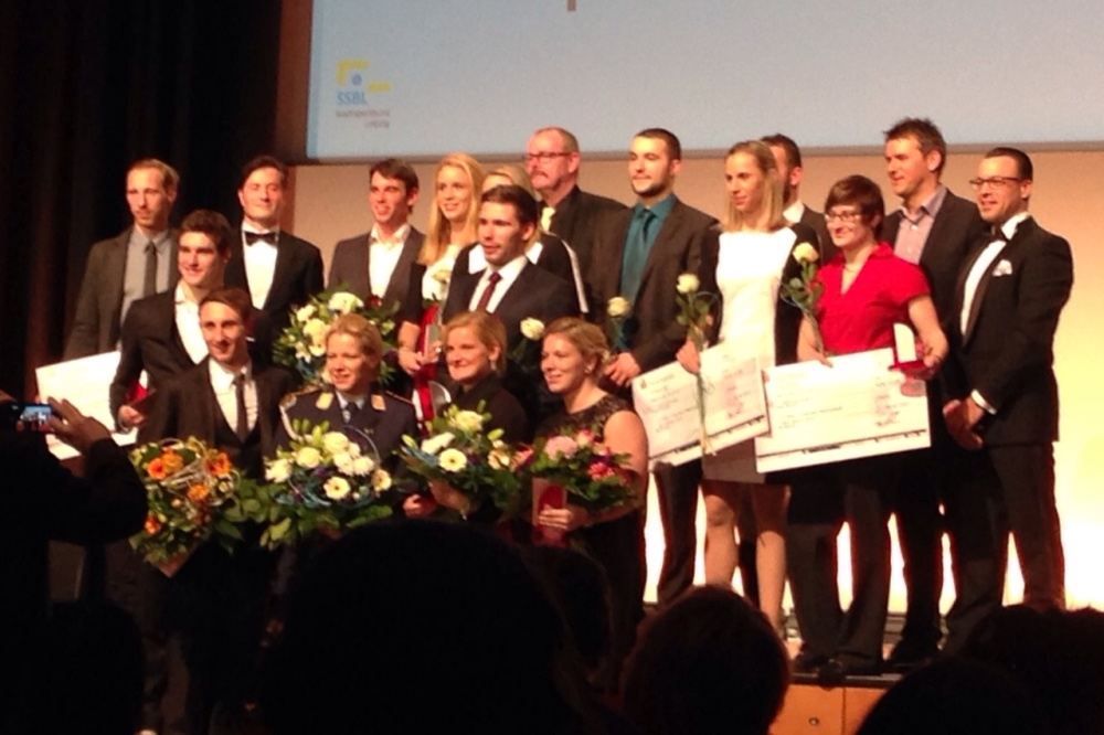 Die Leipziger Sportler des Jahres 2014. Foto: SC DHfK Leipzig