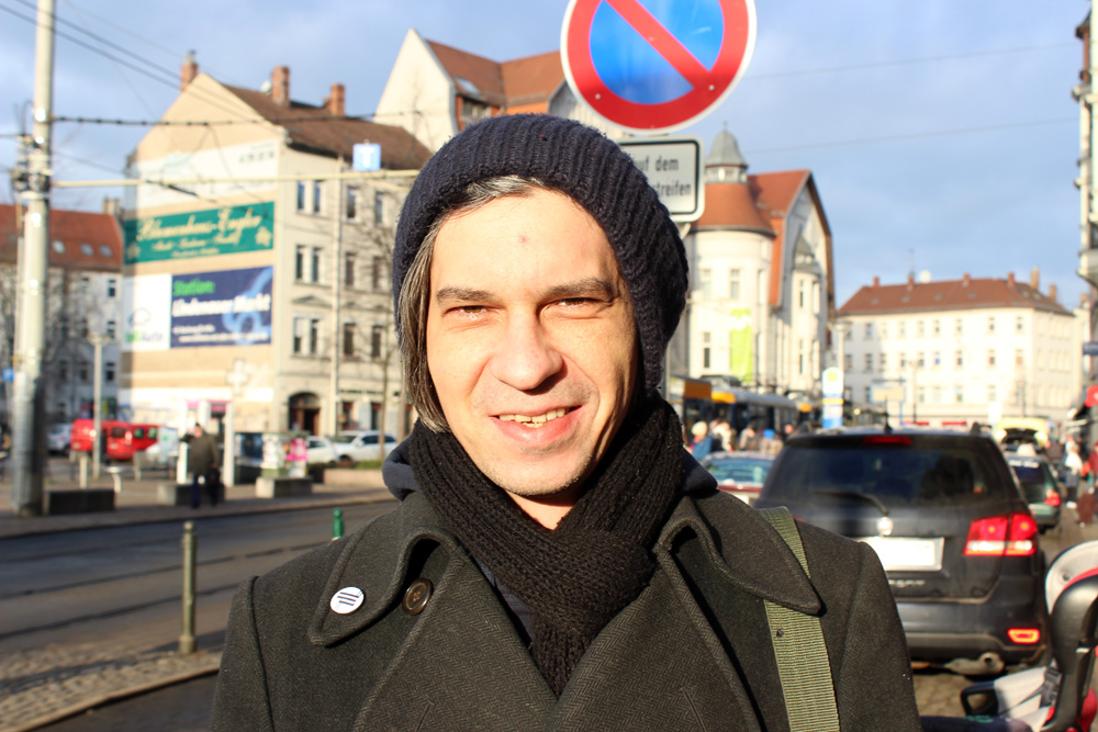 Matti Welker, der Mann hinter upsetter-Fanzine. Foto: Volly Tanner