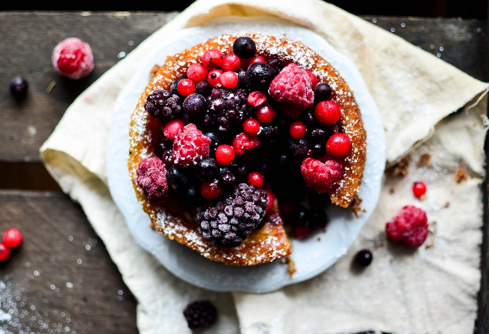 Veganer Käsekuchen. Foto: Maike Klose