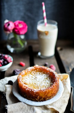 Veganer Käsekuchen. Foto: Maike Klose