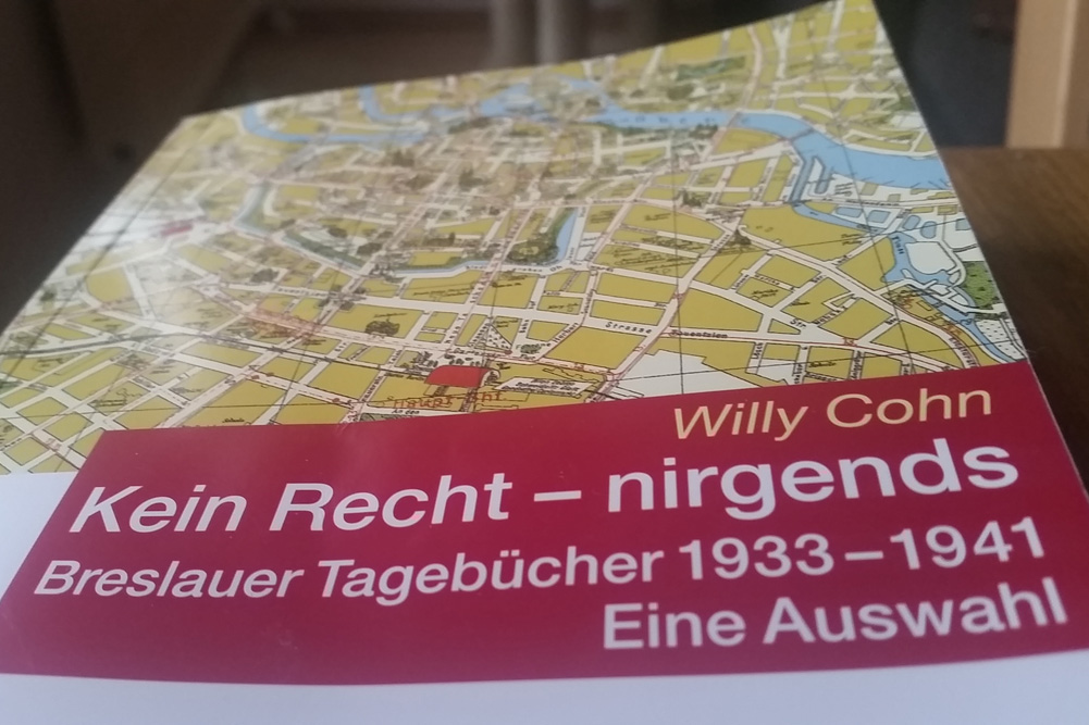 Willy Cohn: Kein Recht – nirgends. Foto: Marko Hofmann