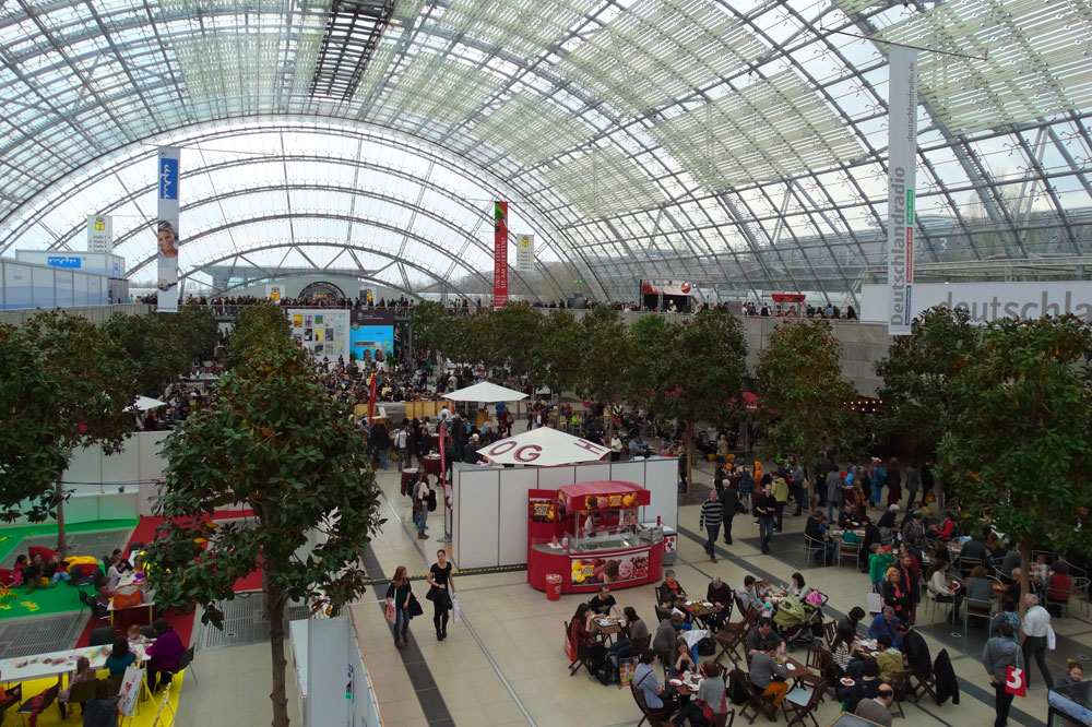 Leipziger Buchmesse 2015. Foto: Patrick Kulow