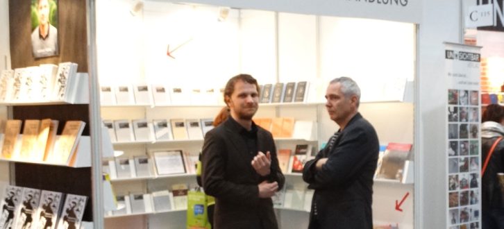 Leipziger Buchmesse 2015: die Connewitzer Verlagsbuchhandlung. Foto: Patrick Kulow