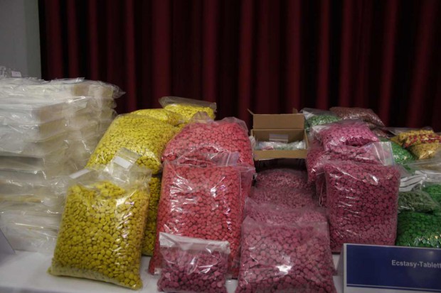Ecstasy Tabletten. Foto: Alexander Böhm