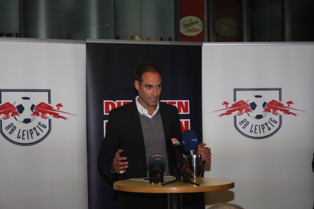 RB-Vorstandsvorsitzender Oliver Mintzlaff. Foto: Alexander Böhm