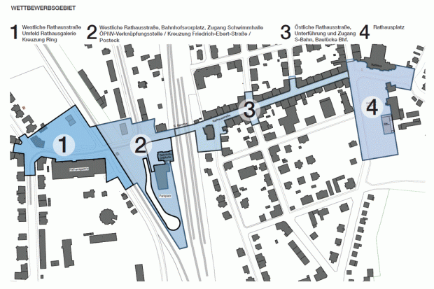 Präsentation der Umfrageergebnisse "Neugestaltung der Markkleeberger Stadtmitte". Quelle: Stadt Markkleeberg/Station C23