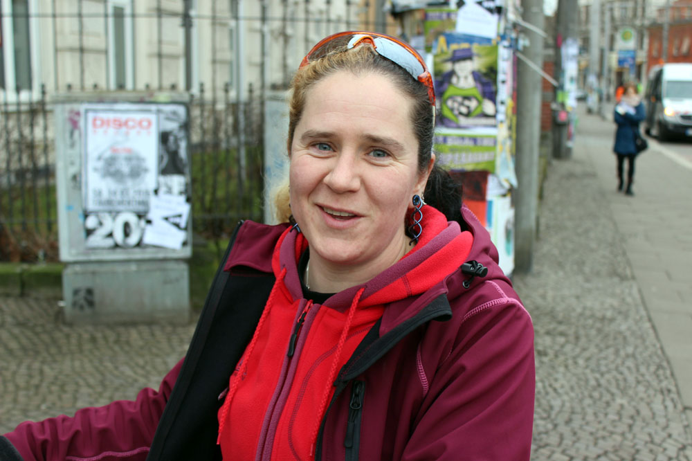 Katja Engemann von der Bandcommunity Leipzig & EAT EAT EAT. Foto: Volly Tanner