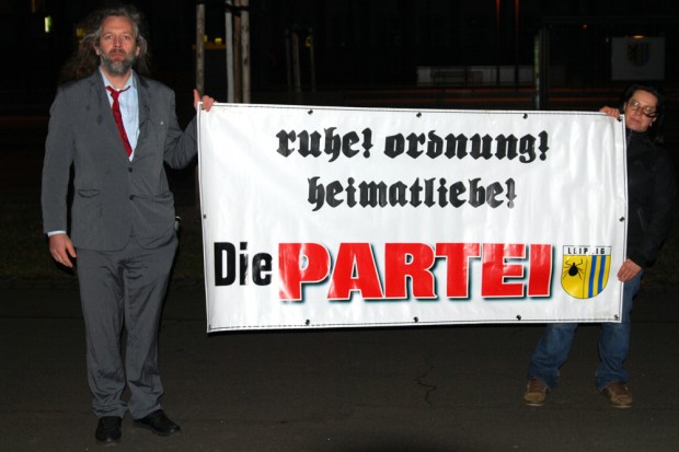 Thomas "Kuno" Kumbernuß (links). Ein Spaßvogel? Nicht nur. Foto: L-IZ.de