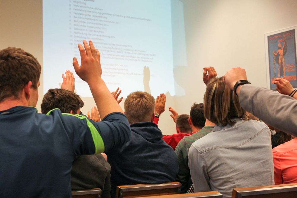 Ebenso einstimmig wie auf der Versammlung des LAZ (Foto) ging es beim SC DHfK zu. Foto: Jan Kaefer