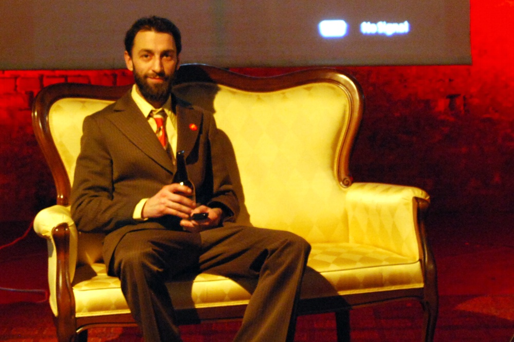 Late-Night mit Uwe Brückner im Neuen Schauspiel Leipzig. Foto: L-IZ.de