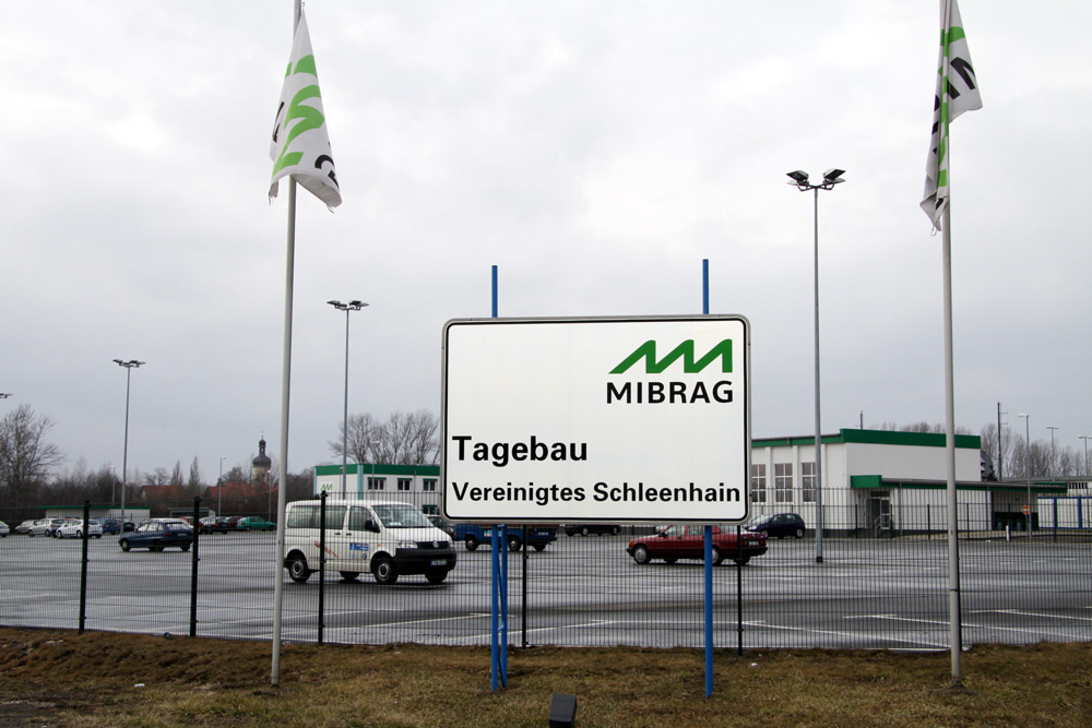 Tagebau "Vereinigtes Schleenhain" der Mibrag. Foto: Matthias Weidemann