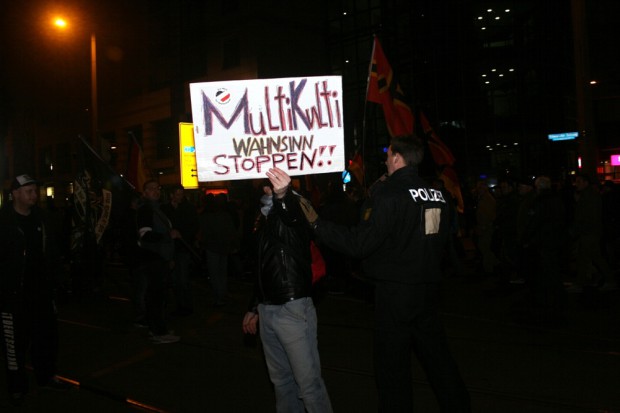 Legida gegen den "Multi-Kulti-Wahn". Foto: L-IZ.de