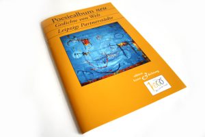 Poesiealbum neu "Gedichte von Welt. Leipzigs Partnerstädte". Foto: Ralf Julke