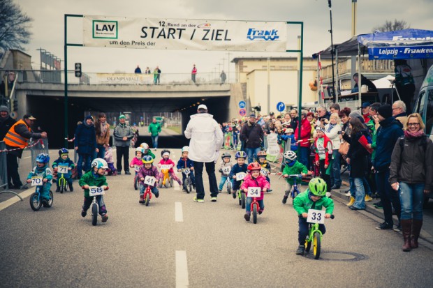 Die Kleinsten sind mit Freude dabei. Foto: Florian Pappert