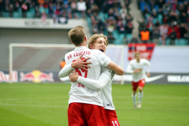 Jubel zum 3:1. Foto: Henriette Fröhlich