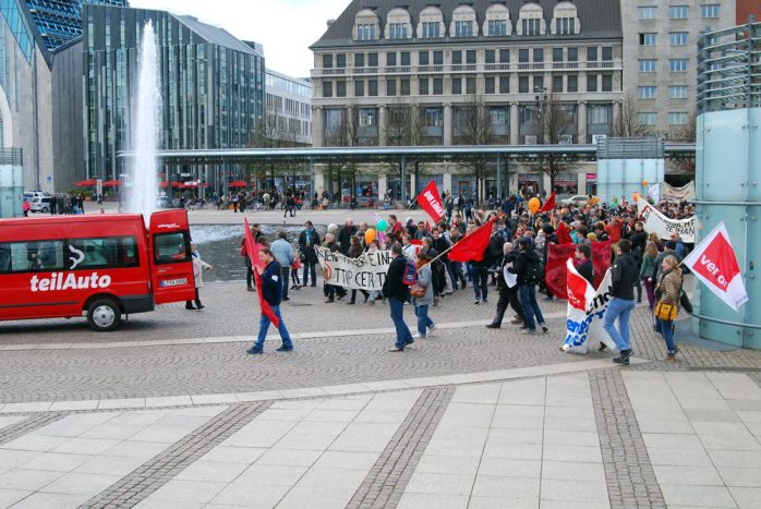 Dann ging es in die Innenstadt zurück